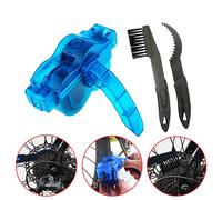 Limpiador de cadena, limpieza de bicicleta, cepillo de cadena 3D, juego de herramientas de lavado, protección de bicicleta de montaña, cadena de aceite para accesorios de ciclismo de montaña Bicycle c