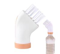 Limpiador de cepillo para botella de agua - Purificador de espacio 2 en 1 | cerdas flexibles y flexibles, diseño compacto | Cepillo de limpieza multifuncional Botellas, Juntas de ventana, Cocina, Salón
