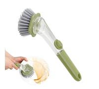 Limpiador de jabón para platos, limpiador antideslizante con asa, cepillos de cocina para platos, ollas, estufas, fregadero, cocina, hogar, dormitorio, limpieza del hogar, electrodomésticos, sartén