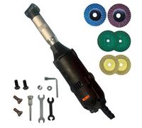 Limpiador De Juntas De Baldosas, Máquina Eléctrica 350W Con 6 Velocidades, Cabezal En Ángulo 90° 15000 rpm, Para Pulido Fresado Eliminación De Óxido black