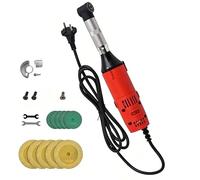 Limpiador de Juntas de Baldosas, Máquina Eléctrica 550W Para Eliminación de Juntas Con 6 Velocidades, Cabezal en Ángulo 90° 15000 rpm, Para Limpieza Pulido Fresado Eliminación de Óxido red