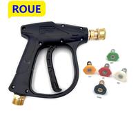 Limpiador de lavadora de alta presión para pistola Karcher, pistolas de agua de 1/4 "de rápido con cañón de espuma, pistola de limpieza de coche para Parkside Lavor Bosch for Parkside Lavor