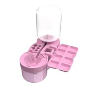 Limpiador de Pinceles Portátil, Enjuagador de Pinceles, Lavador de Pinceles Acrílicos, Fácil de Limpiar, Ligero, Verde/Azul/Morado/Rosa/para Pintura Acrílica, Pintura a Base de Agua