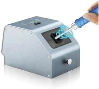 Limpiador de puntas de soldador motorizado, 3000 RPM para una limpieza eficiente de puntas de latón con cepillo de cobre de 0,1 mm