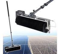 Limpiador eléctrico dual, cepillo de varilla de extensión, modos húmedo/seco, cabezal de 360°, sistema de pulverización, cobertura de 60 cm, 3,5 m - 7,5 m