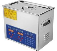 Limpiador ultrasónico, ángulo de inclinación ajustable de 95° a 135°, sistema de sujeción versátil, construcción duradera, capacidad de 3 litros