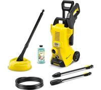 Limpiadora a presión Kärcher K3 Power Control Home, 1600W, 120 bar, 380 L/h, con limpiador de superficies T-Racer T1