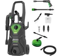 Limpiadora a presión – Pistola de limpieza – Pulverizador de agua – Potencia del motor: 1600 W – Presión máxima: 130 bar