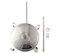 Limpiadora a presión profesional, ideal para la limpieza de superficies, con un cabezal de 15 pulgadas, perfecta para suelos y eficaz contra la suciedad más difícil. Adecuada para...