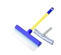 Limpiaparabrisas de cristal profesional, mango ergonómico para limpiador de espejo de baño y coche para ventanas