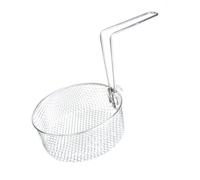 Limtula Cesta para freidora de Cocina casera, colador de Malla de Acero Inoxidable con para Papas Fritas, wontons, Enjuague de Verduras, freidora de Alambre de 17 cm, Espumadera, de Bolas