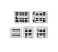 Limtula Conjunto de Plantillas de retrabajo de Chips con Placas de | Alineación de placas planas, preparación para mantenimiento de componentes electrónicos