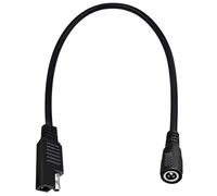 Limtula Enchufe SAE Flexible a Cable Adaptador DC5.5x2.1 Cable de Fuente de alimentación DC5521 para Panel Solar Cable de Panel de batería Solar para vehículos