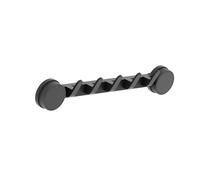 Limtula Ganchos de pared de succión funcionales Diseño que ahorra espacio para toallas Colgar ropa Baño Cocina Almacenamiento Aluminio ABS Gancho adhesivo montado en la pared