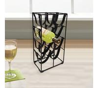LIN HOME RS02209 Botellero de Hierro Soporte para 9 Botellas