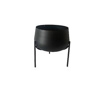 LIN HOME RS22104-1 Macetas De Hierro Forjado para Plantas, Resistentes, Exquisitas Y Delicadas, para Jardín, Hogar, Oficina.