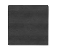 LIND DNA Posavasos Corduroy square Black