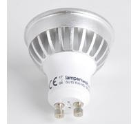Lindby bombilla reflectora LED GU10 5 W transparente 3.000 K 55° lote de 2 EC:EPREL:790426