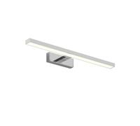 Lindby Bombillas LED aplique de pared interior en blanco, cromo, lámpara | iluminación de pared, moderno, 3000 k blanco cálido, de aluminio, luz de espejo para cuarto de baño, pasillo