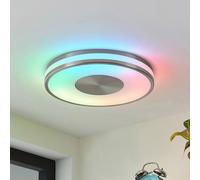 Lindby Fjella plafón LED RGB CCT cambio de color