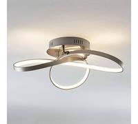 Lindby Lámpara LED de techo Saliha con formas modernas
