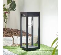 Lindby Smart baliza LED solar Enea, sensor, CCT, RGB