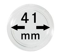 Lindner S2255041P Münzkapseln 41 mm-10er Pack für 2 oz Piedfort Koala