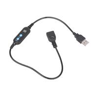 Línea de temporizador USB inteligente de 1 a 30 minutos Cable de control de conmutación ajustable para dispositivos de carga de ventilador de cocina Controlador de temporizador USB fácil de usar