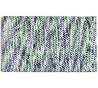 Linea Due Alfombra de baño, Polyester, Lima, 70x120 cm