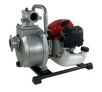LINEA HD WP-15 motobomba de agua, motor 2T, 52cc, 3CV, para mangueras de 40cm (1,5"), 7m aspiración.