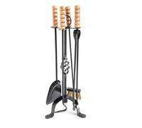 Linea Noce Set De Herramientas Para Chimenea En Hierro Forjado