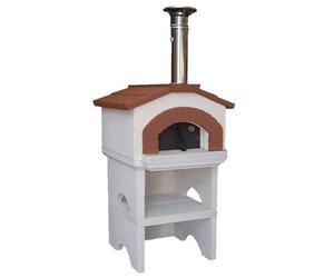 Linea VZ Ponza - Horno de leña de exterior con base - Cámara de cocción 55x59 cm