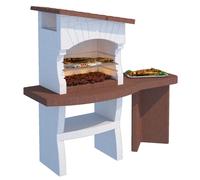 Linea VZ Portofino - Barbacoa de obra de leña y carbón