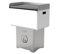 Linea VZ QBY blanco - Barbacoa pirolítica de pellets portátil