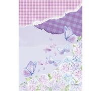 LINED WATERCOLOR HYDRANGEA COMPOSITION NOTEBOOK B5 80SHEETS 160PAGES: Writing Journal with Meaningful Hydrangea Quote 6.93" x 9.84" (B5 Standard Paper Size)