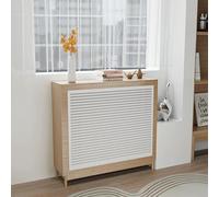 LINGDSWULING Cubre Radiador Cubre Radiadores Blanco Balda Radiador Cubreradiadores Modernos Cubreradiadores Cubreradiador Mueble Radiador Cubre Radiadores Blancos(1070,11.81x11.81in(30x30cm))