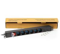 LINK lk10060 regleta de Rack 19 8 enchufes universales con Interruptor Enchufe Italiana 16 A