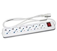 LINK lkmp06 C MULTIPRESA para Grupos de continuidad con 6 enchufes tripolari 10/16 A a Enchufe IEC C13