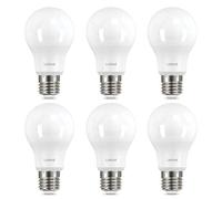 Linkind 8W Bombillas LED E27 Luz Fría 5000K, 840 lúmenes, 8W Equivalente a 60 W Halógena, Bombilla E27 LED Blanco Frío con Casquillo Gordo, No Regulable - Pack de 6