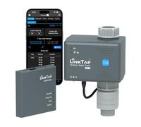 LinkTap G2S Programador de Riego y Gateway, Caudalímetro, Antihelada, IP66