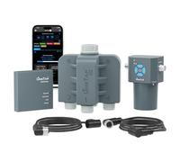LinkTap Q1 Programador de Riego 4 Salidas y Gateway, 4 Caudalímetros, IP66