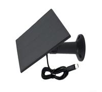 Linnkyfloa Módulo fotovoltaico PET panel solar 5V 1.7W 3W 5W con eficiente conversión de luz solar para acampar al aire libre sistemas de energía caseros (3W-5.7V)