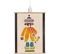 Linterna de ventana con diseño de caballito, dimensiones 21x27x8 cm, nueva