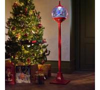 Linterna navideña con nieve, luces y sonido – 150 cm