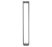 Zafferano, Lámpara Home Solar, Lámpara de Pie Inalámbrica con Panel Solar y Sensores de Movimiento, Apta para Exteriores, Atenuador, 3000 K, Altura 100 cm, Color Gris Oscuro