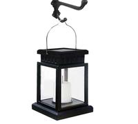 Linternas de energía solar al aire libre | Linternas de porche al aire | libre - Lámpara de mesa decorativa de linterna solar de luces colgantes portátiles para la mesa interior del tarro