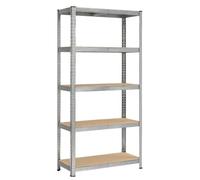 Linxor - Estantería de Almacenamiento, organización, 5 Niveles - Metal - 180 × 110 × 40 cm - Capacidad máxima de Carga de 875 kg