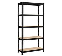 Linxor - Estantería de Almacenamiento, organización, 5 Niveles - Metal - 180 × 90 × 40 cm - Capacidad máxima de Carga de 875 kg