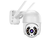 Lipski Cámara PTZ 4K de 8MP, 5MP, HD, 1080P, visión Nocturna en Color, WiFi, IP, cámara de vigilancia CCTV con Seguimiento automático Ai for Exteriores(8MP NO Card)