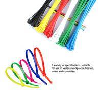 ¡Liquidación imperdible! Bridas para cables Leott Woodworking Tools, 15 cm (6"), 8 kg (18 lb) de resistencia, bridas de nailon autoblocantes para